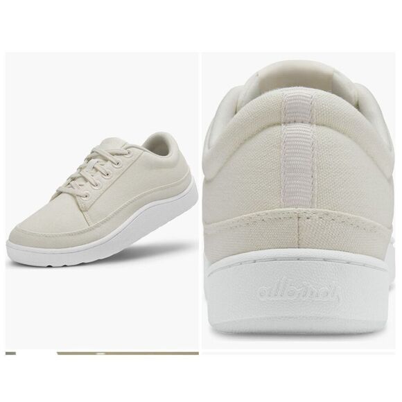 Allbirds Canvas Pacers Womens Natural White Size 10 NWOB - Picture 1 of 6